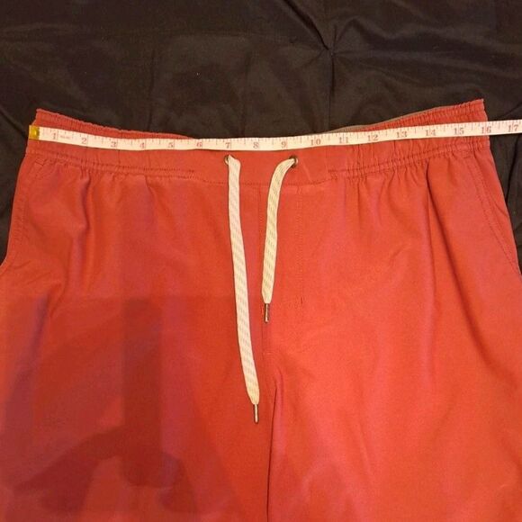 Vuori Trail Short The Rise The Shine Clay Red Men's Athletic Shorts Size Large - Picture 10 of 13